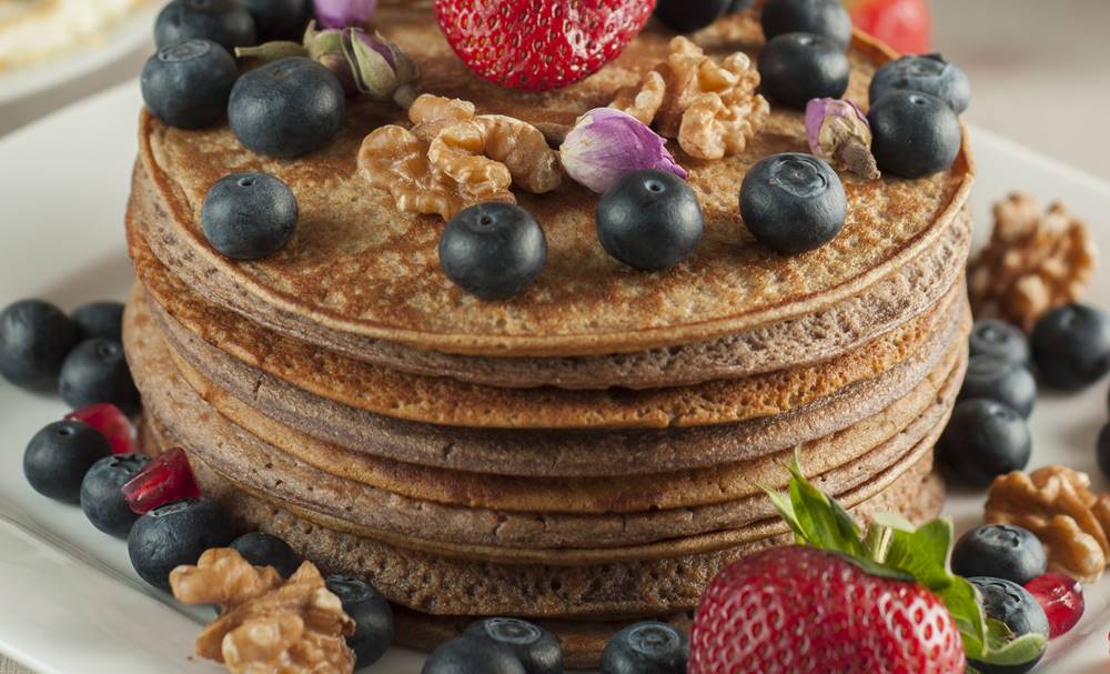 american breakfast pancake